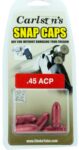 Carlson's Choke Tubes 00062 Snap Cap Pistol 45 ACP Aluminum 5 Pac
