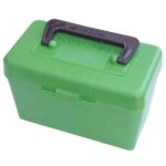 MTM Case-Gard H50RM10 Deluxe Ammo Box  Multi-Caliber Rifle Green