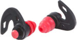 Allen Shotwave Electronic Ear Plugs Black Red