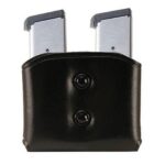 Galco DMC22B DMC Mag Carrier Double Black Leather Belt Loop Belts
