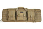 GPS Bags DRC36FDE Double Rifle Case 36 Flat Dark Earth 600D Polye