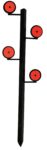 Birchwood Casey 47424 World of Targets Dueling Tree Rimfire Pisto