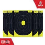 EZ-Aim 1537230 Splash Reactive  IPSC Silhouette Paper Hanging 12.