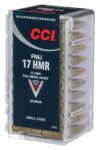 CCI 0055 Gamepoint Rimfire 17 HMR 20 gr Full Metal Jacket 50 Per