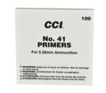 CCI 1 Mil-Spec No. 41 5.56x45mm NATO Rifle/ 1000 Per Box