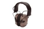 Pyramex Amp BT Electronic Earmuff 26dB Tan with Bluetooth