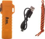 Survive Outdoors Longer  Fire Lite Fuel Free Lighter Orange Inclu