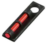 HiViz FL2005R Flame Bead Replacement Front Sight  Black | Red Fib