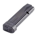 Tempered steel tube treated with a black, anti-friction coating e