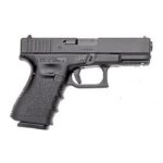 Glock UI1950201 G19 Gen3 Compact 9mm Luger 10+1 4.02 Black Steel