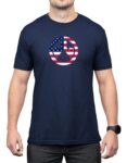 Magpul MAG1281410XL Independence Icon  Navy Cotton/Polyester Shor