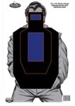 Birchwood Casey 35721 Dirty Bird Bad Guy IPSC Silhouette Tagboard