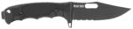 S.O.G SOG17210157 Seal FX 4.30 Fixed Clip Point Part Serrated Bla