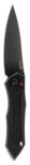 Kershaw 7800BLK Launch 6 3.75 Folding Drop Point Plain Black DLC