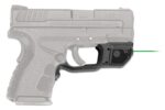 Crimson Trace 01-6330-1 LG-496G Green Laserguard  Black Springfie