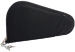 Allen 7413 Locking Handgun Case Black Endura, YKK Zippers & Foam
