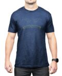 Magpul MAG1268411L Magmouth  Navy Heather Cotton/Polyester Short