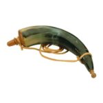Traditions A1252 Authentic Powder Horn  with Sling and Wood Cap