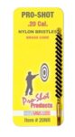 Pro-Shot 20NR Bore Brush  .20 Cal Rifle #5-40 Thread Nylon Bristl