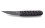 CRKT 2367 Obake  3.64 Fixed Plain Acid Etched Gray TiCN 8Cr14MoV