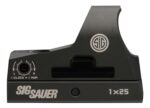 Sig Sauer Electro-Optics SOR31002 Romeo3  Graphite 1x25mm 3 MOA R