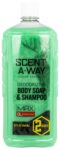 Scent-A-Way 07758 Shampoo/Body Wash  Odor Eliminator Odorless Sce