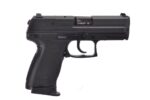 HK 81000039 P2000 V2 LEM Full Size Frame 9mm Luger 10+1, 3.66 Bla