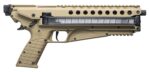 Kel-Tec P50TAN P50  5.7x28mm 9.60 50+1 (2), Tan, Polymer Frame, F