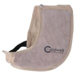 Caldwell 350010 Field Recoil Shield Tan Cloth w/Leather Pad Ambid