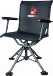 Primos 65166 Double Bull Swivel Seat 360 Degree Swivel Black