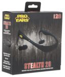 Pro Ears PEEBBLK Stealth 28  28 dB Behind The Head Black Adult 1