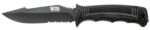 S.O.G SOGSS1003CP Seal Strike 4.90 Fixed Clip Point Part Serrated