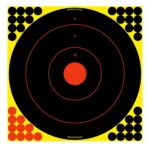 Birchwood Casey 34170 Shoot-N-C Reactive Target Bullseye Paper Ta