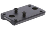 TruGlo TGTG8955R2 Shotgun Receiver Mount  Black Remington Trijico