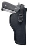Uncle Mike's 81152 Sidekick Hip Holster OWB Size 15, Black Cordur