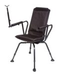 BenchMaster BMSSSC Sniper Seat 360 Shooting Chair Black Steel Leg