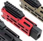 Strike Industries CEVOHG6RED Strike  6 M-Lok Red Aluminum with Fa