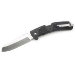 Strike Industries K1BK K1  3.51 Folding Plain AUS-8A SS Blade Bla