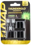 NAP NAPILLNXGR3PK Thunderglo Illuminated Nock Crossbow Green Half
