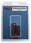 Midwest Industries MIQD170 Universal QD Base  Black Hardcoat Anod