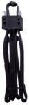 Uzi Accessories UZIFLXCB Flex Cuff  Black Polymer Adjustable