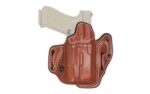 DeSantis Gunhide 201TA6VZ0 Vengeance Scabbard  OWB Tan Leather Fi