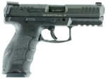 HK 81000242 VP40S  40 S&W 13+1 4.09 Steel Barrel, Black Serrated
