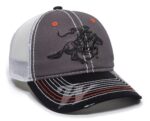 Outdoor Cap WIN35B Winchester Cap Cotton Twill Black/Charcoal/Whi