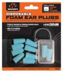 Walker's GWPFP5PKTL Foam Ear Plugs  Foam 33 dB In The Ear Teal 5