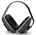 Pyramex PM2010 Ear Muff  Foam 22 dB Over the Head Gray/Black Adul