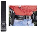 Uncle Mike's 88001 Sidekick Holster Belt made of Nylon with Black
