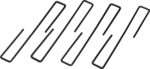Hornady 95870 Universal Handgun Hangers Hangers Black Steel 4 Pac