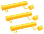 CVA AC1617 Speed Loader Magnum 45 Cal Pellets Yellow Plastic 3 Pe