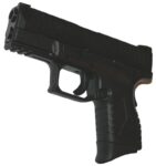 Pearce Grip PGXDM Grip Extension  made of Polymer with Black Fini
